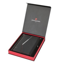 Комплект черен тефтер с химикал Pierre Cardin на ниска цена от Max-Shop