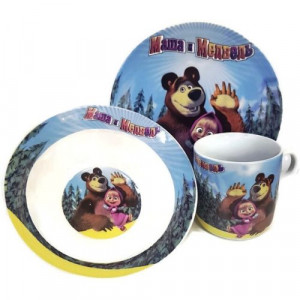 Детски сервиз Maша и мечока