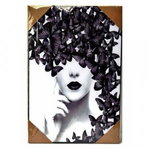 Арт картина Жена с Пеперуда