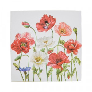 Плато на две нива- Бели макове