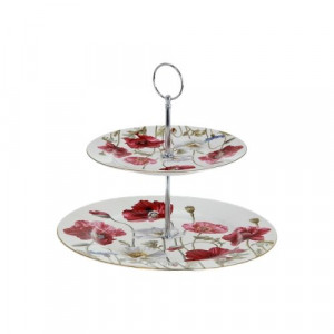 Плато на две нива- Бели макове