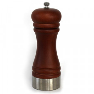 Дървена мелница с иноксов ринг	