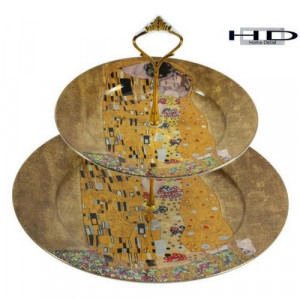 Двуетажна чиния "целувката"