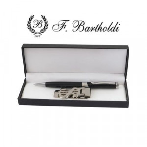 Комплект химикалка и щипка за пари