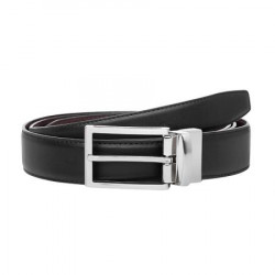 Мъжки комплект портфейл и колан от естествена кожа 110 см. SILVER FLAME на ниска цена от Max-Shop