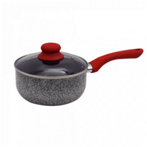 Касерола с капак керамично мраморно покритие