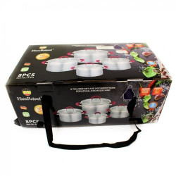 Комплект тенджери с капак HausRoland на ниска цена от Max-Shop