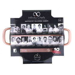 Тенджера Infinity Chefs 28 см, 9.5 л от MaxShop Тенджера Infinity Chefs 28 см, 9.5 л на ниска цена от Max-Shop
