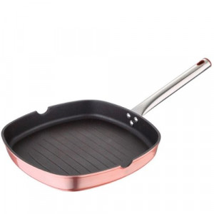 Грил тиган с мраморно покритие Rose Gold