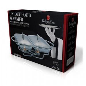 Съд за топло сервиране с две блюда-Berlinger Haus