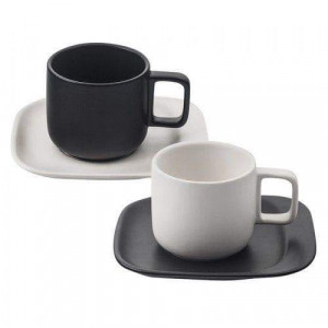 Сервиз за чай/кафе Black & White Lancaster