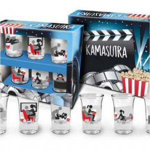 Комплект камасутра шотове в подаръчна кутия