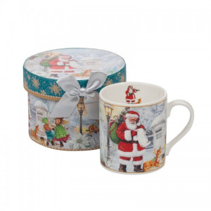 Порцеланова чаша Дядо Коледа Порцеланова чаша Дядо Коледа