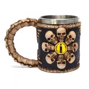 3D чаша Череп