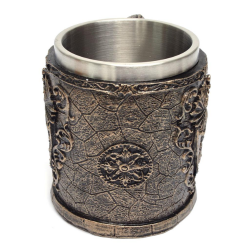 3D Чаша за бира Щит с череп на ниска цена от Max-Shop