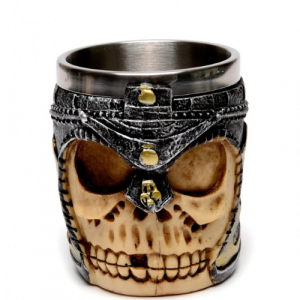 Луксозна чаша Череп