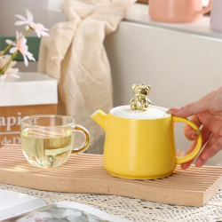 Луксозен комплект за чай Мече от MaxShop Луксозен комплект за чай Мече на ниска цена от Max-Shop
