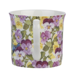 Чаша за кафе Теменужки на ниска цена от Max-Shop