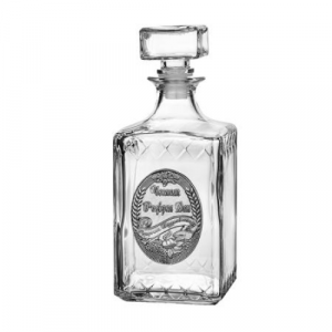 Сет бутилка + 6 чаши Честит Рожден Ден