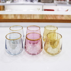 Комплект от 6 чаши за уиски Colors на ниска цена от Max-Shop