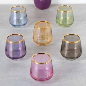 Комплект от 6 чаши за уиски Colors