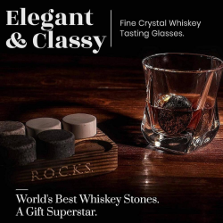 Сет за уиски с 2 чаши Twist Whiskey Glass Edition на ниска цена от Max-Shop
