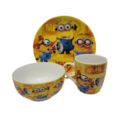 Детски сервиз за хранене Minions от MaxShop Детски сервиз за хранене Minions на ниска цена от Max-Shop