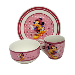 Детски сервиз за хранене от порцелан - Мини Маус