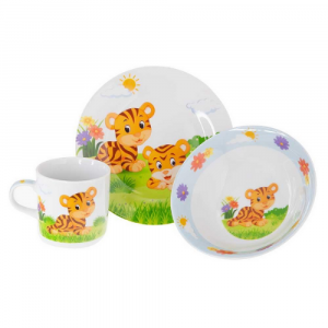 Детски сервиз за хранене Тигърче