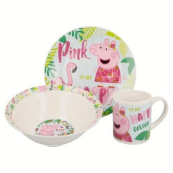 Детски сервиз за хранене Peppa Pig от MaxShop Детски сервиз за хранене Peppa Pig на ниска цена от Max-Shop