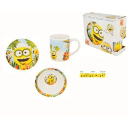 Детски сервиз за хранене Minions от MaxShop Детски сервиз за хранене Minions на ниска цена от Max-Shop