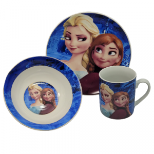 Детски комплект за хранене Замръзналото кралство