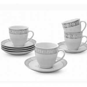 Чаши за кафе или чай 12 ч. Silver Versace
