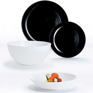 Сервиз за хранене Luminarc Pampille Black & White
