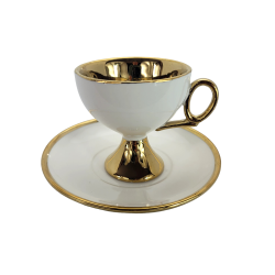 Комплект чаши за кафе Gold Marble от MaxShop Комплект чаши за кафе Gold Marble на ниска цена от MaxShop
