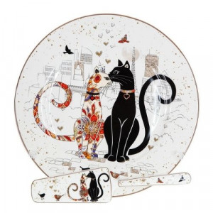 Сервиз за торта Cat Collection