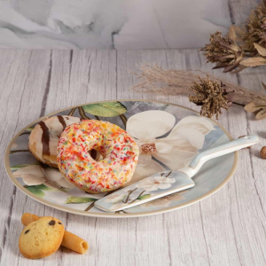 Комплект чинии за торта Магнолия