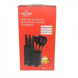 Комплект прибори и ножове на поставка на ниска цена от Max-Shop