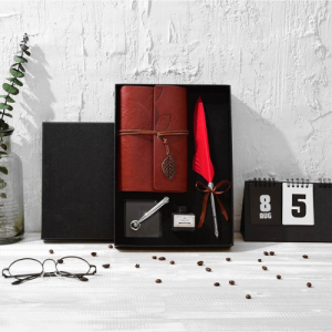 Луксозна писалка с естествено перо