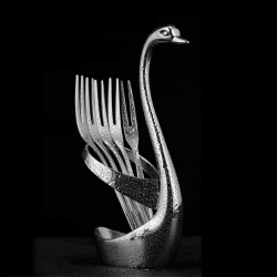 К-т лебед с вилички Silver Circle на ниска цена от Max-Shop