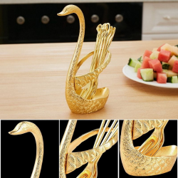 К-т лебед с вилички Golden Feathers на ниска цена от Max-Shop