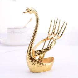 К-т лебед с вилички Golden Feathers от MaxShop К-т лебед с вилички Golden Feathers на ниска цена от Max-Shop
