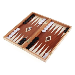 Дървен шах и табла Manopoulos на ниска цена от Max-Shop