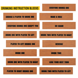 Настолна игра Дженга с 4 шота Drunken Tower на ниска цена от Max-Shop