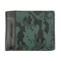 Комплект химикал и мъжки портфейл Silver Flame колекция Зелен Камуфлаж на ниска цена от Max-Shop