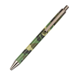 Комплект химикал и мъжки портфейл Silver Flame колекция Зелен Камуфлаж на ниска цена от Max-Shop