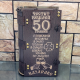 Кутия за ракия ” Честит Юбилей 50 “ с чаши от MaxShop Кутия за ракия ” Честит Юбилей 50 “ с чаши на ниска цена от Max-Shop