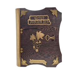 Кутия с бутилка вино ” Честит Рожден ден “ на ниска цена от Max-Shop