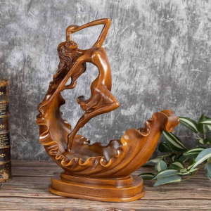 Декоративна поставка за вино - Танцуваща жена