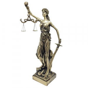 Декоративна статуетка Темида